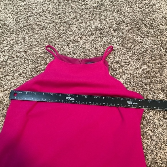 Aqua Mini Cocktail Scalloped Dress Size XS Pink - Picture 5 of 8